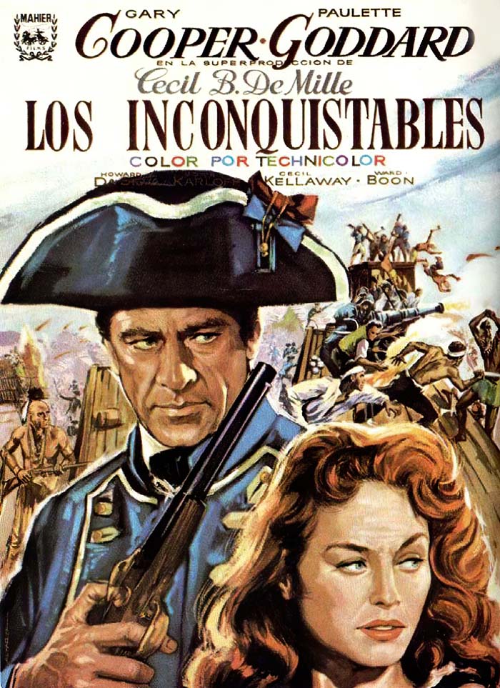 Unconquered (1947) vintage movie poster