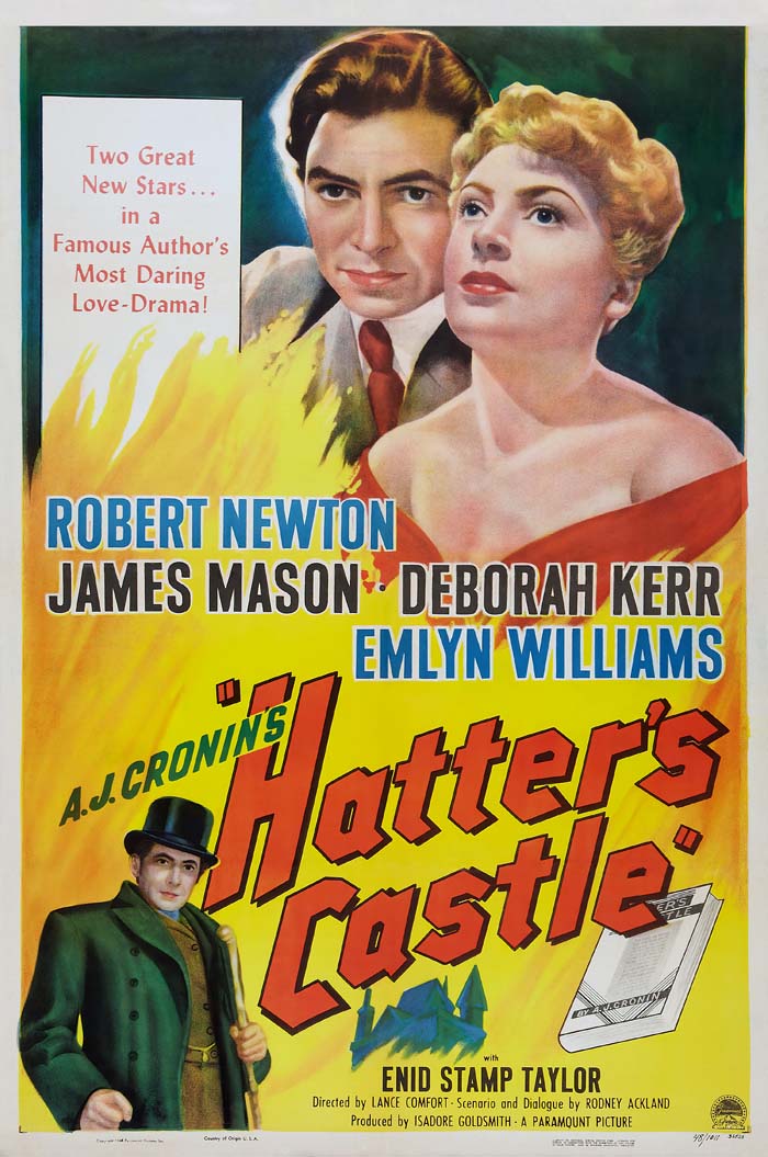 Hatter's Castle (1942) vintage movie poster